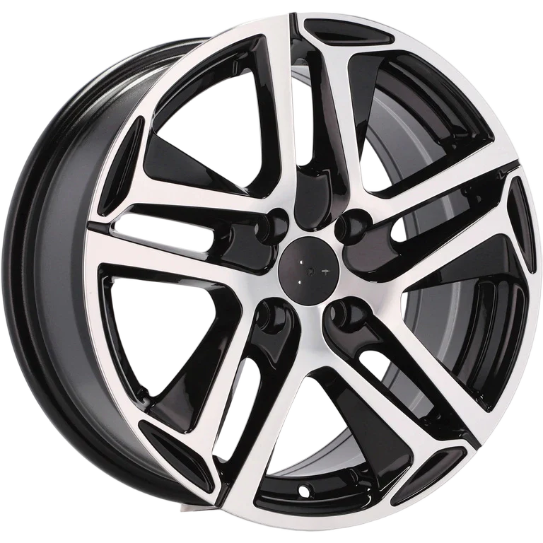 Alu kola pro Peugeot PG534 7x16 5x108 ET47 65.1 Black Polished | Wheelsup.cz