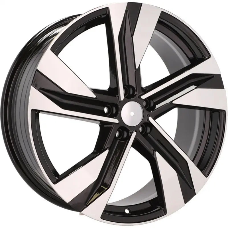Alu kola pro Volvo SF502 7.5x18 5x108 ET50.5 63.4 Black Polished | Wheelsup.cz