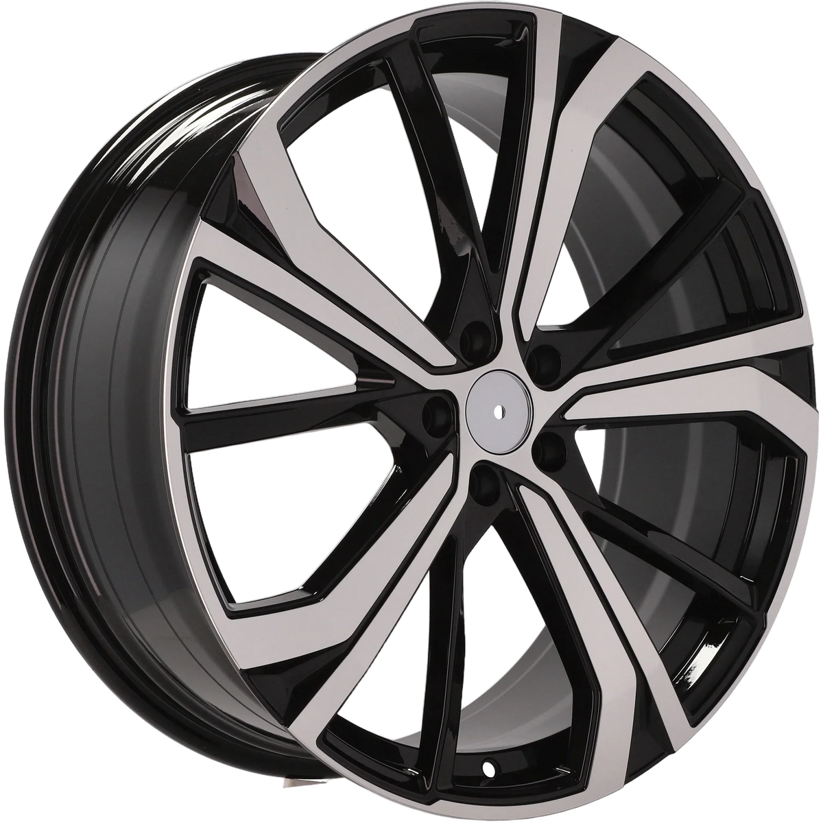 Alu kola pro Volvo SF503 7.5x19 5x108 ET50.5 63.4 Black Polished | Wheelsup.cz