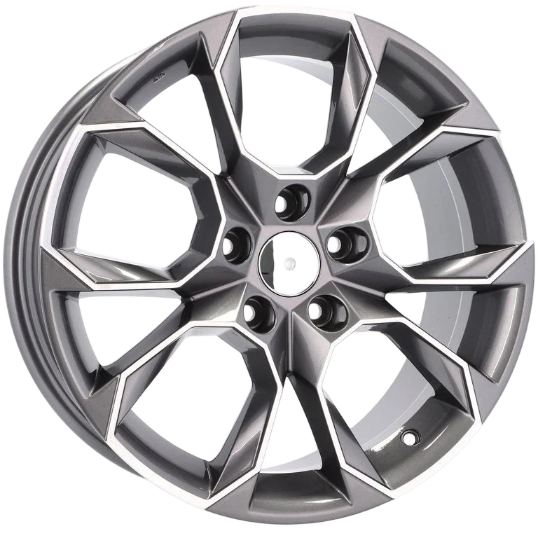 Alu kola pro Škoda SK516 6.5x16 5x112 ET46 57.1 Grey Polished | Wheelsup.cz