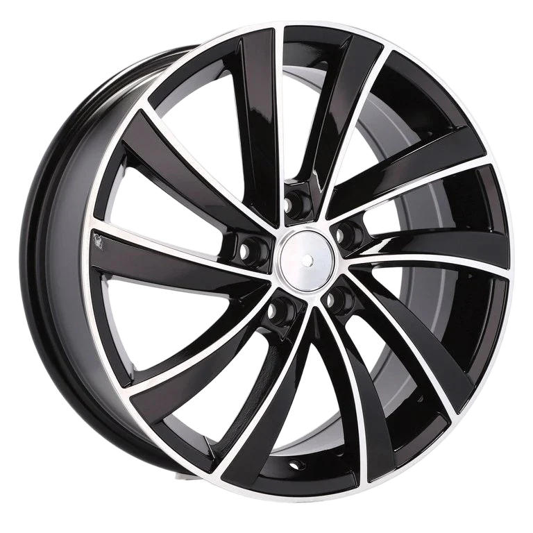 Alu kola pro Škoda SK523 7.5x18 5x112 ET51 57.1 Black Polished | Wheelsup.cz