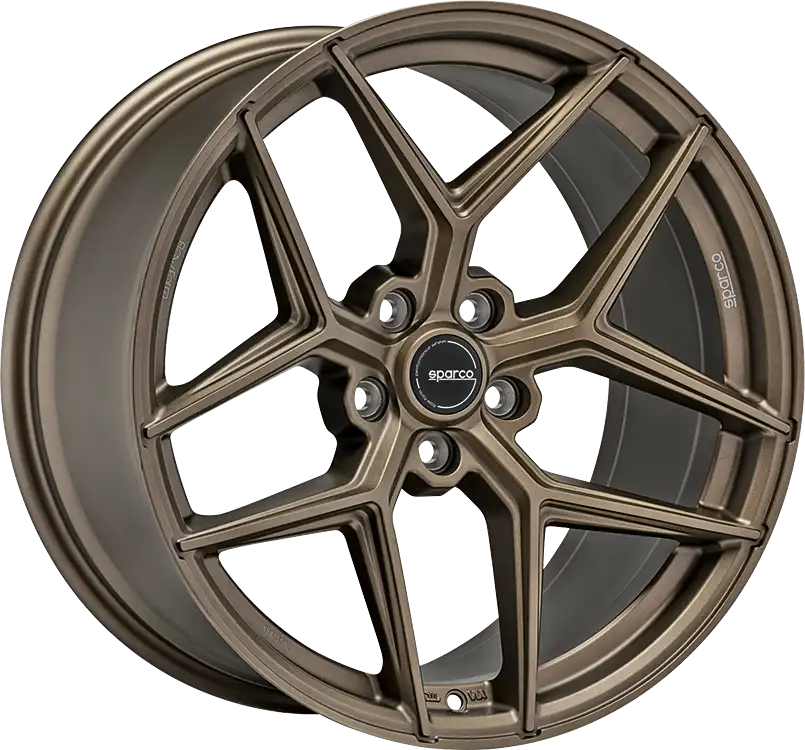 Alu kola SPARCO FF3 9.5x18 5x120 ET45 Rally Bronze