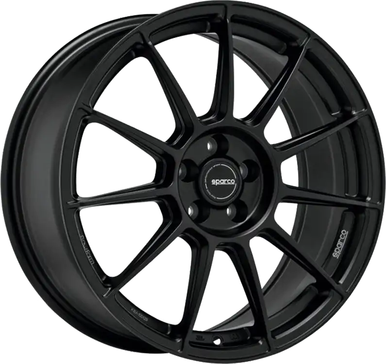 Alu kola SPARCO FF4 9x18 5x100 ET41 Matt Black