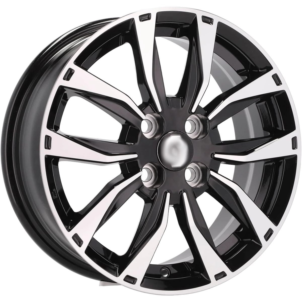 Alu kola Racing Line SW301 6x15 4x100 ET45 60.1 Black Polished | Wheelsup.cz