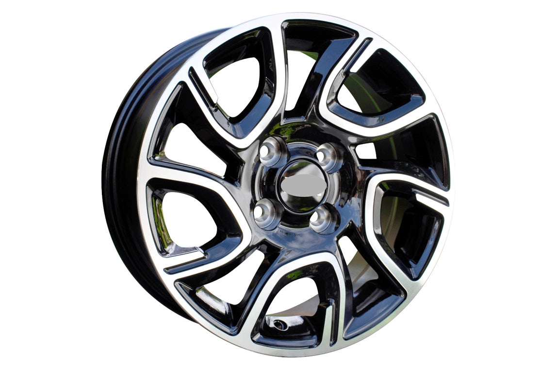 Alu kola pro Kia XE186 6x14 4x100 ET35 54.1 Black Polished | Wheelsup.cz
