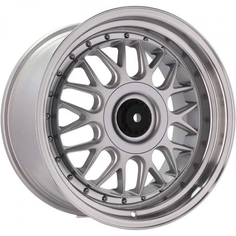 Alu kola pro BMW XE244 9.5x18 5x120 ET30 74.1 Silver & Polished Lip