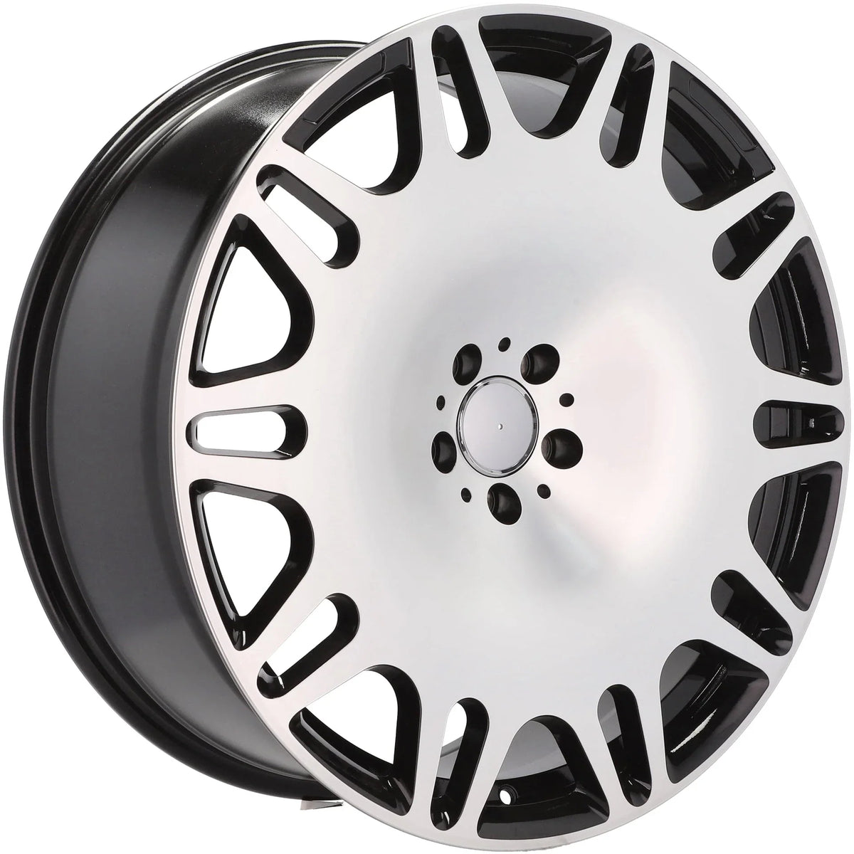 Alu kola pro Mercedes XE629 9x22 5x112 ET32 66.6 Black Polished | Wheelsup.cz