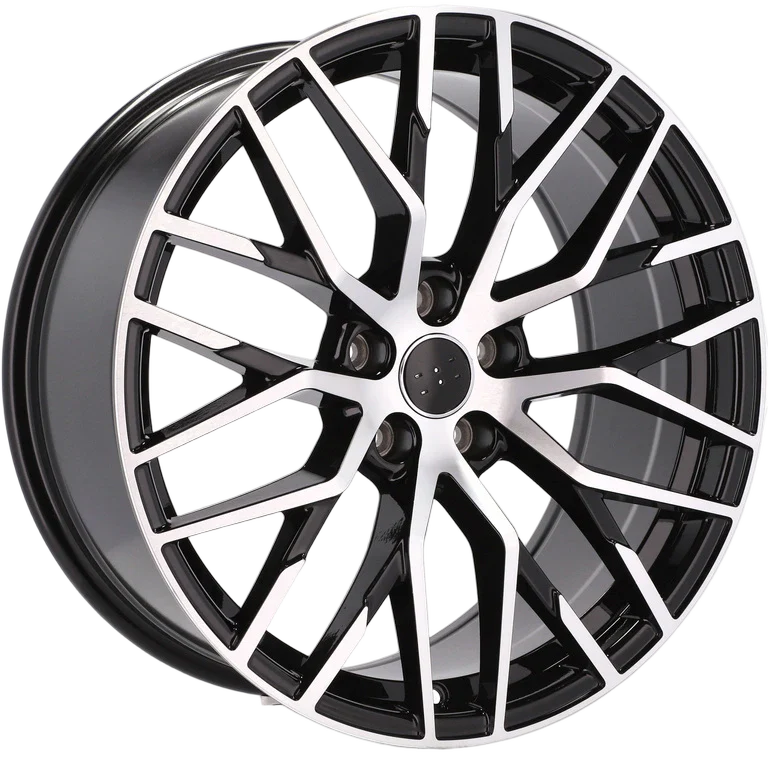 Alu kola pro Audi XFE30 8.5x19 5x112 ET35 66.6 Black Polished | Wheelsup.cz
