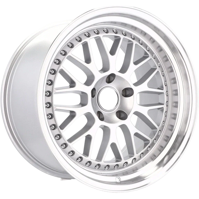 Alu kola pro BMW XFE55 9.5x19 5x120 ET22 74.1 Silver & Polished Lip | Wheelsup.cz