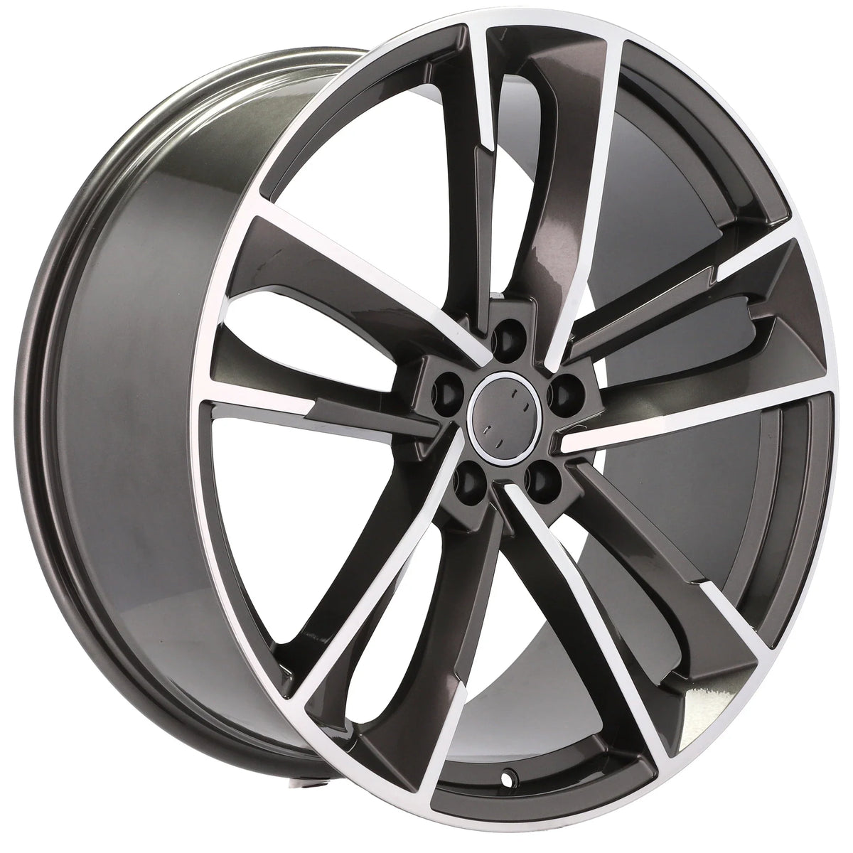 Alu kola pro Audi XFE81 9x21 5x112 ET33 66.6 Grey Polished | Wheelsup.cz