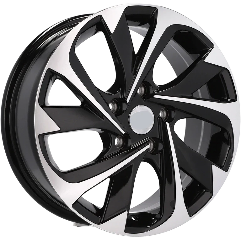 Alu kola pro Toyota XFE89 6.5x16 5x100 ET40 54.1 Black Polished | Wheelsup.cz