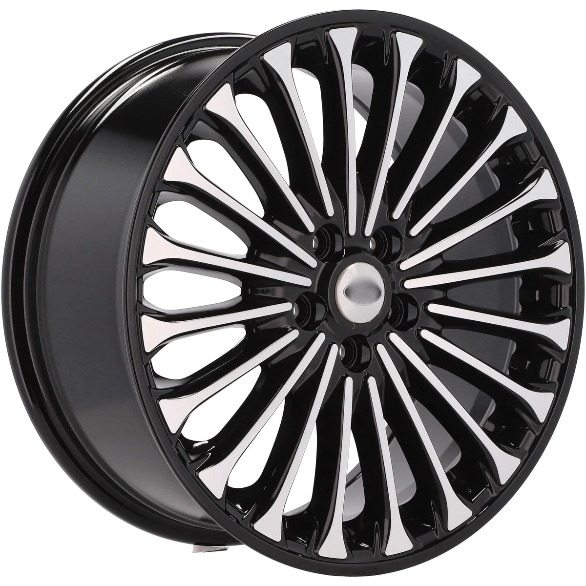 Alu kola pro Ford Y0056 8x18 5x108 ET55 63.4 Black Polished | Wheelsup.cz