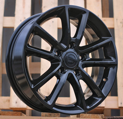 Alu kola pro Chrysler Y0062 6.5x17 5x127 ET40 Black | Wheelsup.cz