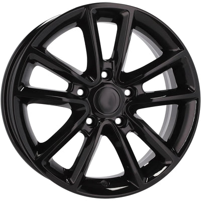 Alu kola pro Chrysler Y0062 6.5x17 5x127 ET40 Black | Wheelsup.cz
