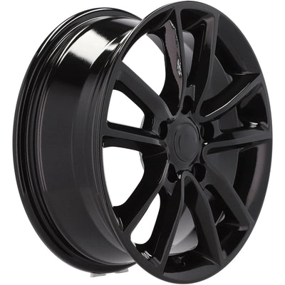 Alu kola pro Chrysler Y0062 6.5x17 5x127 ET40 Black | Wheelsup.cz