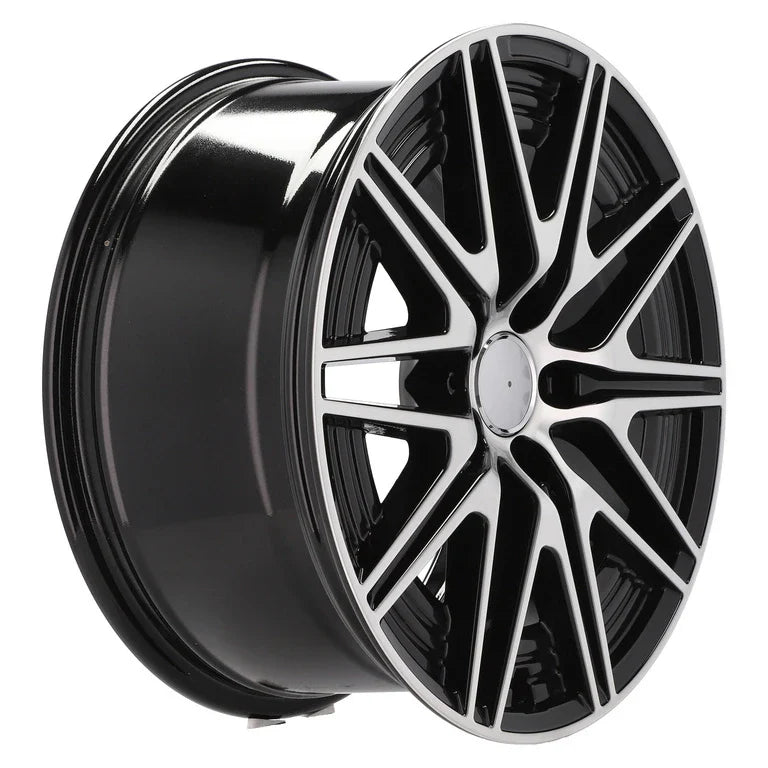 Alu kola pro Mercedes Y0102 8.5x19 5x112 ET52 66.6 Black Polished | Wheelsup.cz
