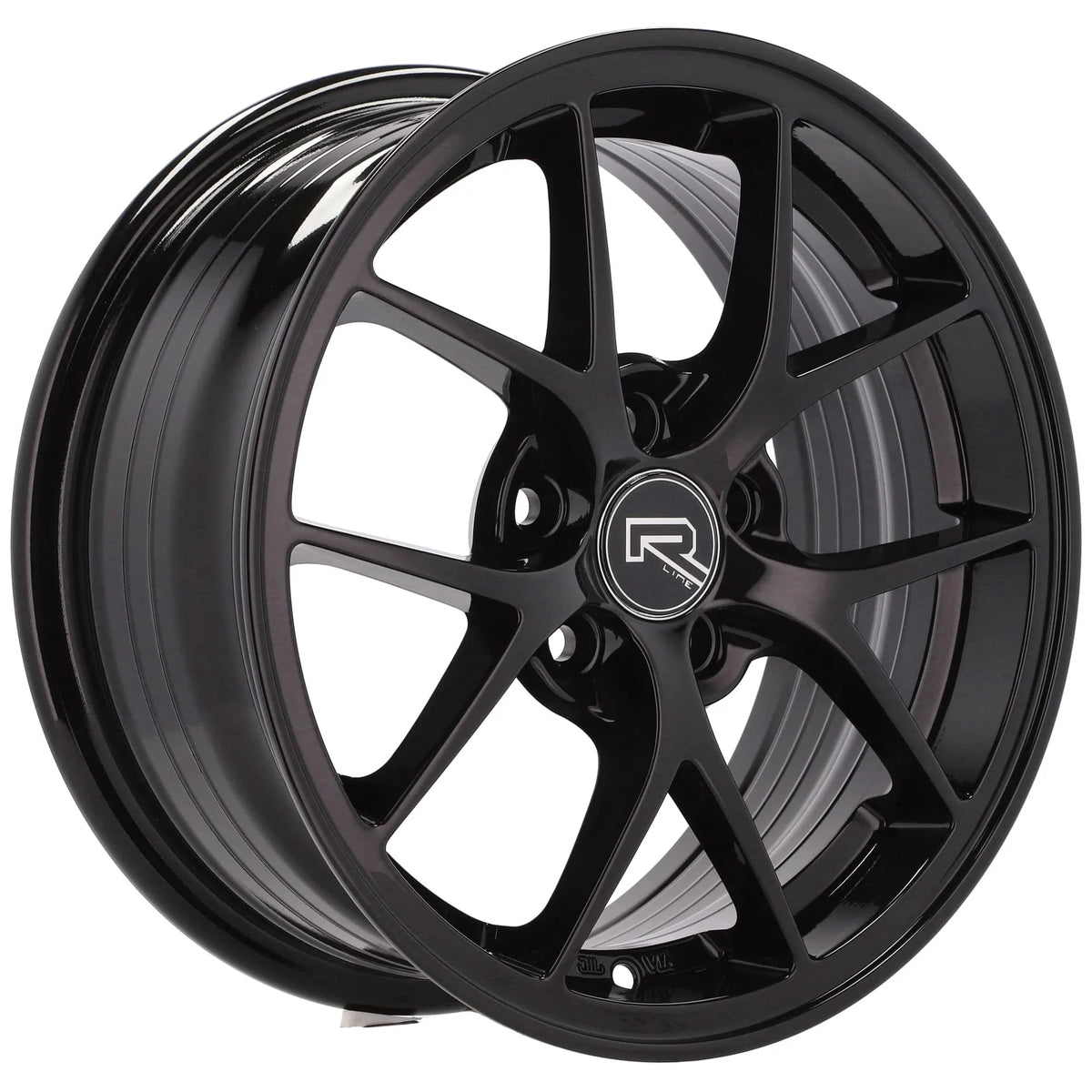 Alu kola Racing Line Y0134 7x16 5x110 ET41 65.1 Black Half Matt