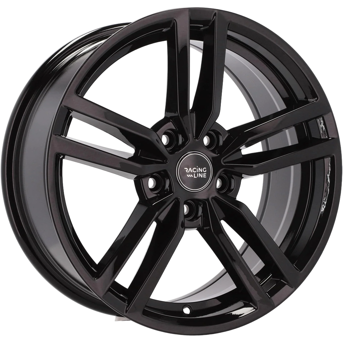 Alu kola Racing Line Y0136 7.5x17 5x108 ET40 73.1 Black | Wheelsup.cz