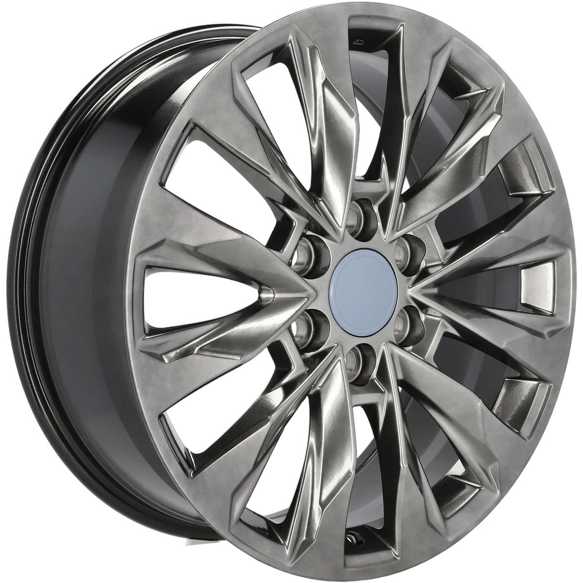 Alu kola pro Toyota Y0185 8x20 6x139.7 ET60 Hyper Black | Wheelsup.cz