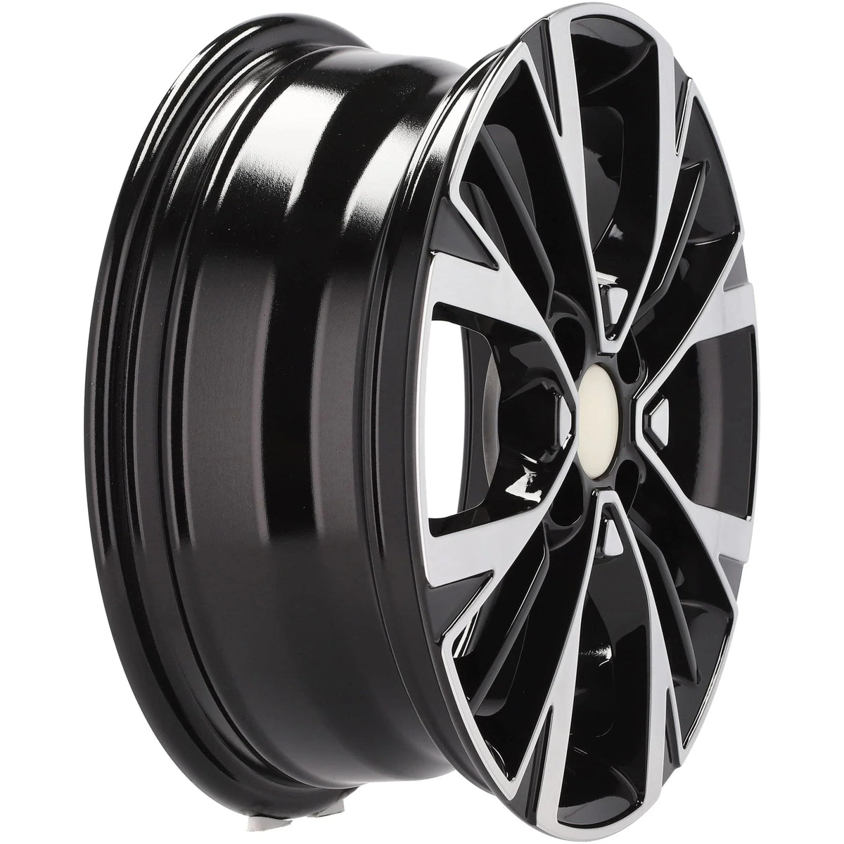 Alu kola pro Kia Y1127 6x15 4x100 ET51 54.1 Black Polished | Wheelsup.cz