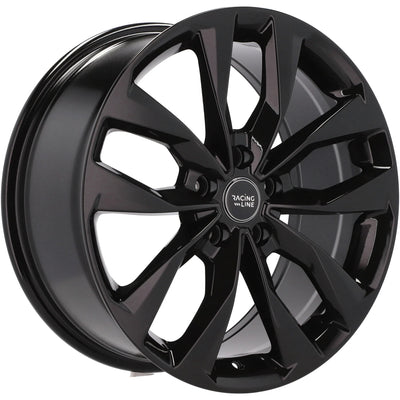 Alu kola Racing Line Y1144 7x17 5x115 ET44 70.1 Black | Wheelsup.cz