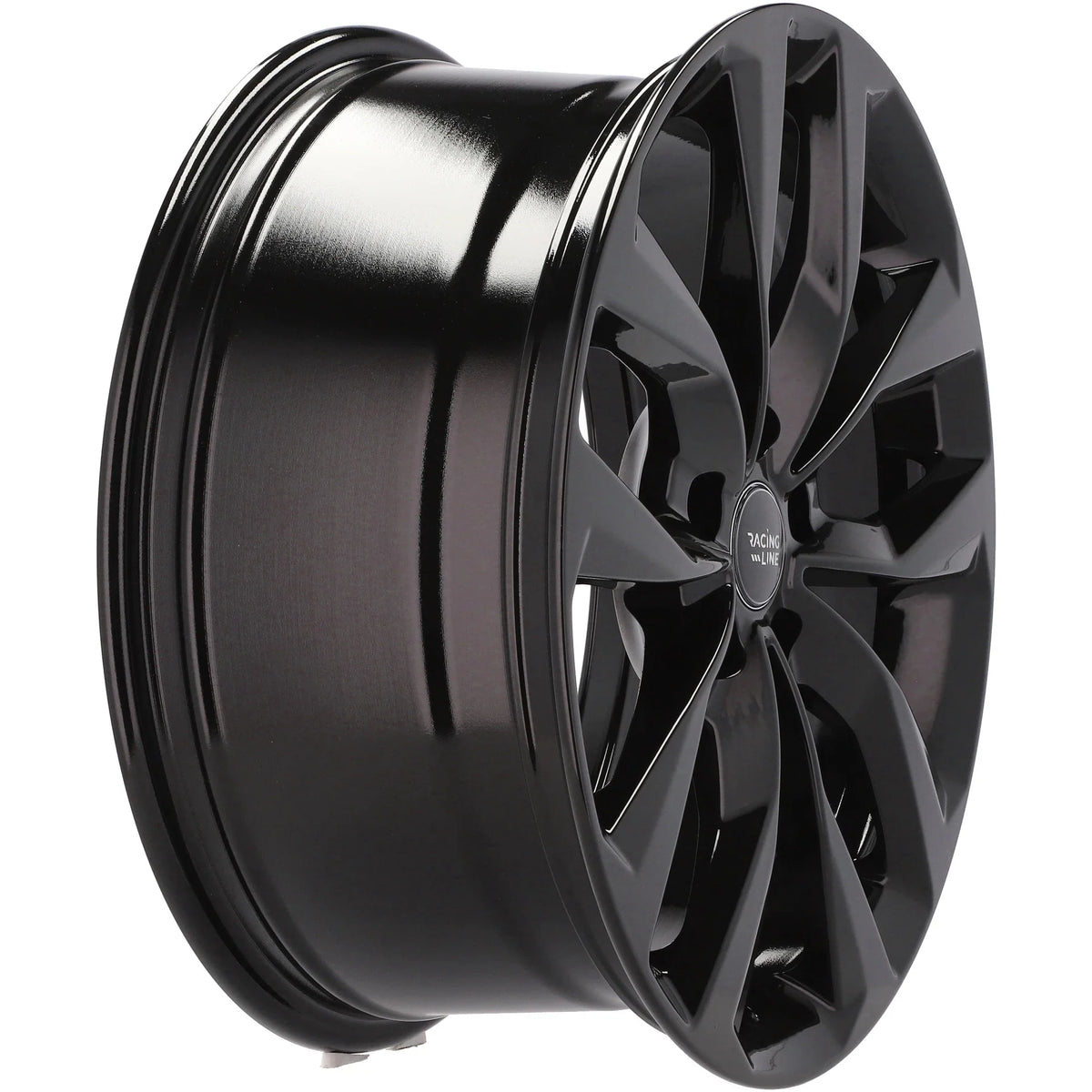 Alu kola Racing Line Y1144 7x17 5x112 ET50 66.6 Black | Wheelsup.cz