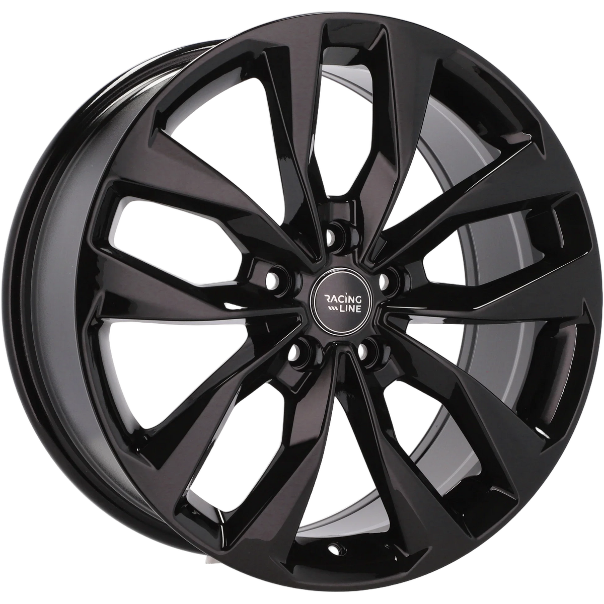Alu kola Racing Line Y1144 6.5x16 5x105 ET39 56.6 Black | Wheelsup.cz