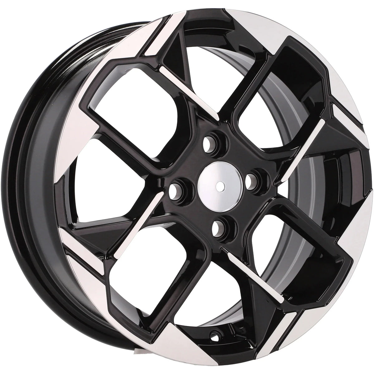 Alu kola pro Kia Y1184 6x15 4x100 ET51 54.1 Black Polished | Wheelsup.cz
