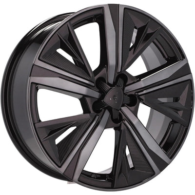 Alu kola pro Peugeot Y1187 7x17 4x108 ET32 65.1 Black & Tinted Face