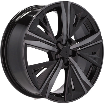 Alu kola pro Peugeot Y1187 7x17 4x108 ET32 65.1 Black & Tinted Face | Wheelsup.cz