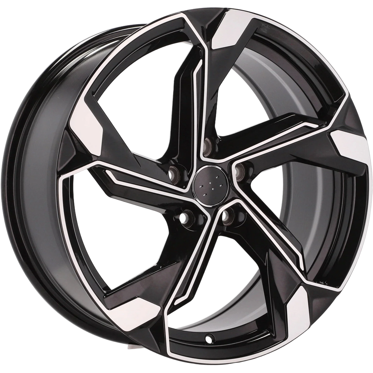 Alu kola pro Audi Y1201 9x20 5x112 ET38 66.6 Black Polished | Wheelsup.cz