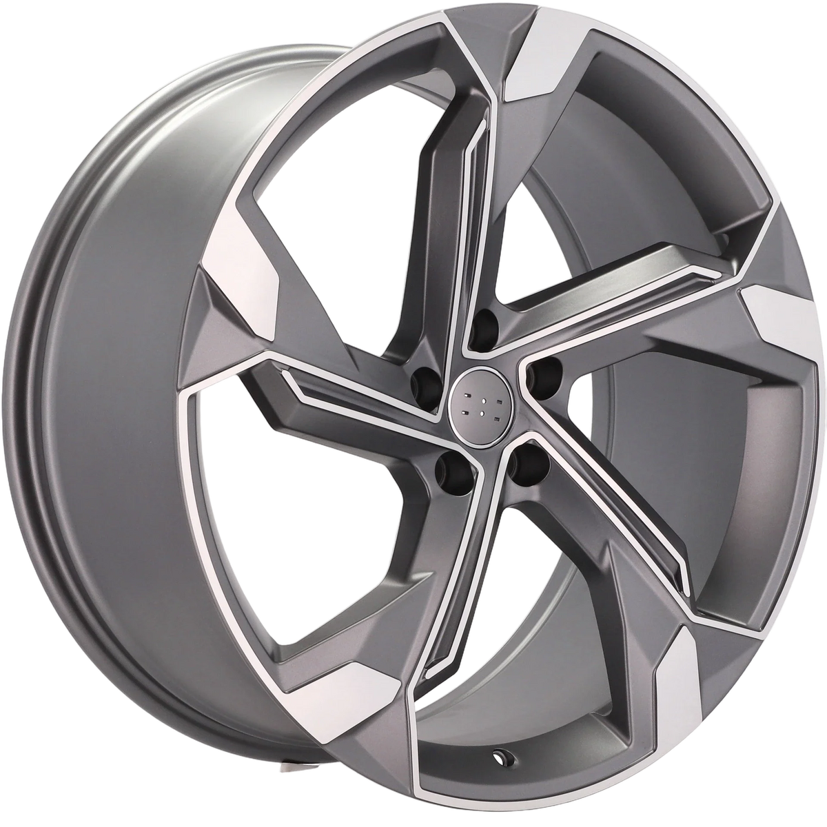 Alu kola pro Audi Y1201 9x21 5x112 ET36 66.6 Grey Polished | Wheelsup.cz