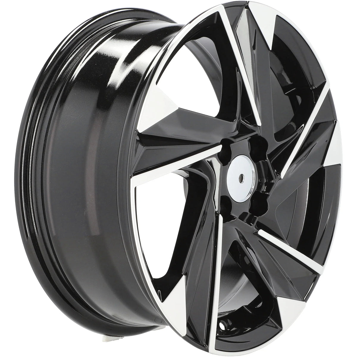 Alu kola pro Hyundai Y1220 6.5x16 4x100 ET45 54.1 Black Polished | Wheelsup.cz