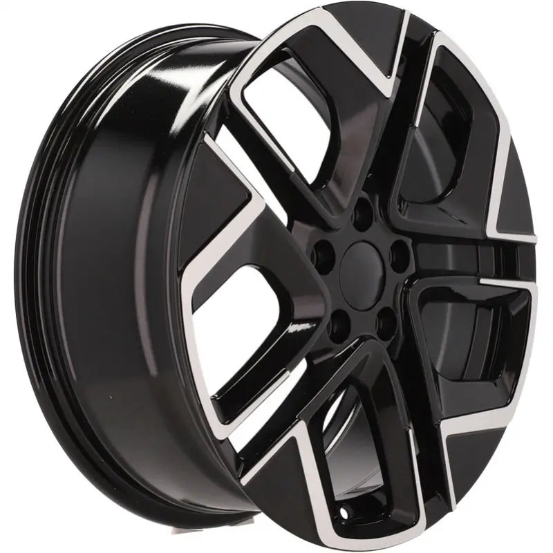 Alu kola pro Volkswagen Y1258 7.5x18 5x112 ET51 57.1 Black Polished | Wheelsup.cz