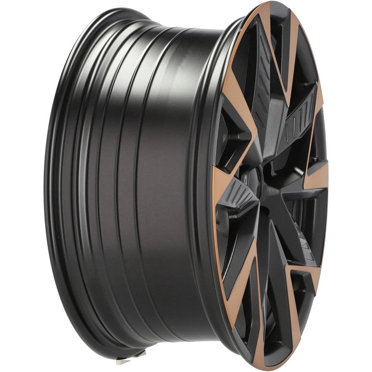 Alu kola pro Cupra YF0443 8x18 5x112 ET40 57.1 Black Polished Half Matt Cooper | Wheelsup.cz