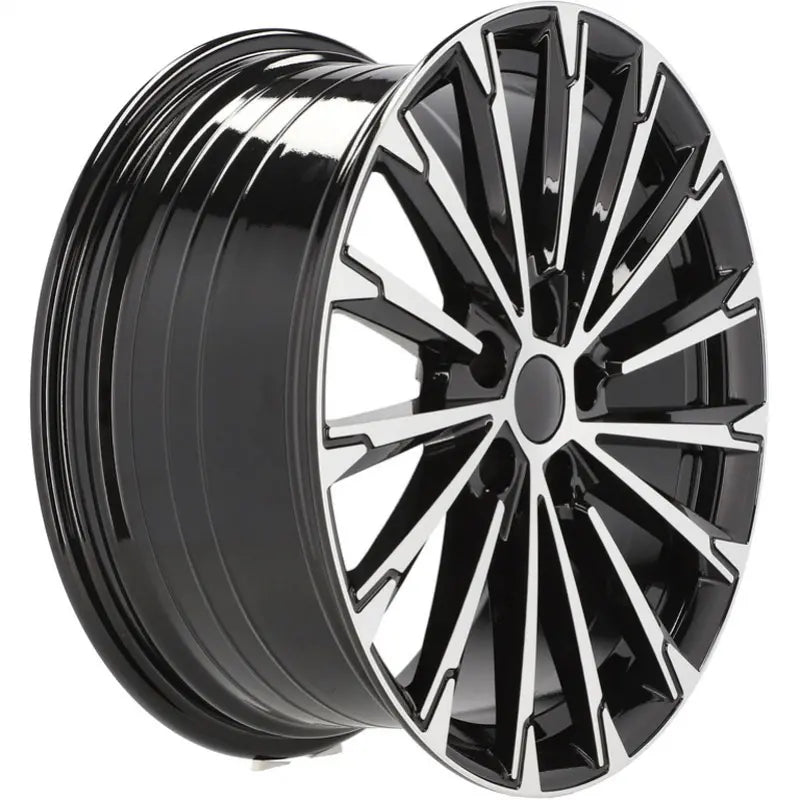 Alu kola pro Škoda YF0446 8x18 5x112 ET45 57.1 Black Polished | Wheelsup.cz