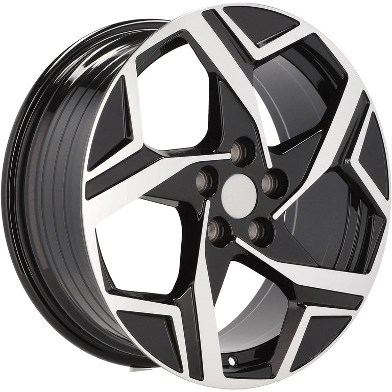 Alu kola pro Kia YF5700 7.5x18 5x114.3 ET51 67.1 Black Polished | Wheelsup.cz
