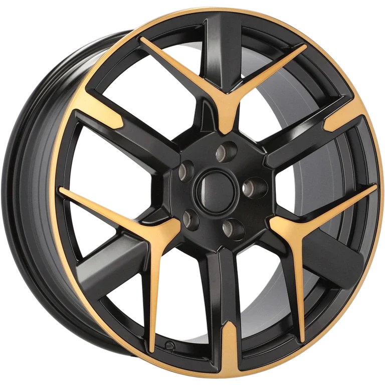 Alu kola pro Cupra YF6147 8x19 5x112 ET40 57.1 Black Polished Half Matt Cooper | Wheelsup.cz