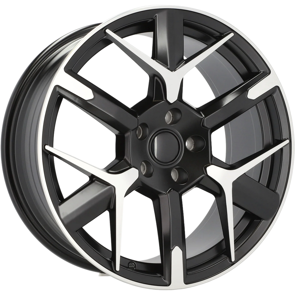 Alu kola pro Cupra YF6147 8x19 5x112 ET40 57.1 Black Polished Half Matt | Wheelsup.cz
