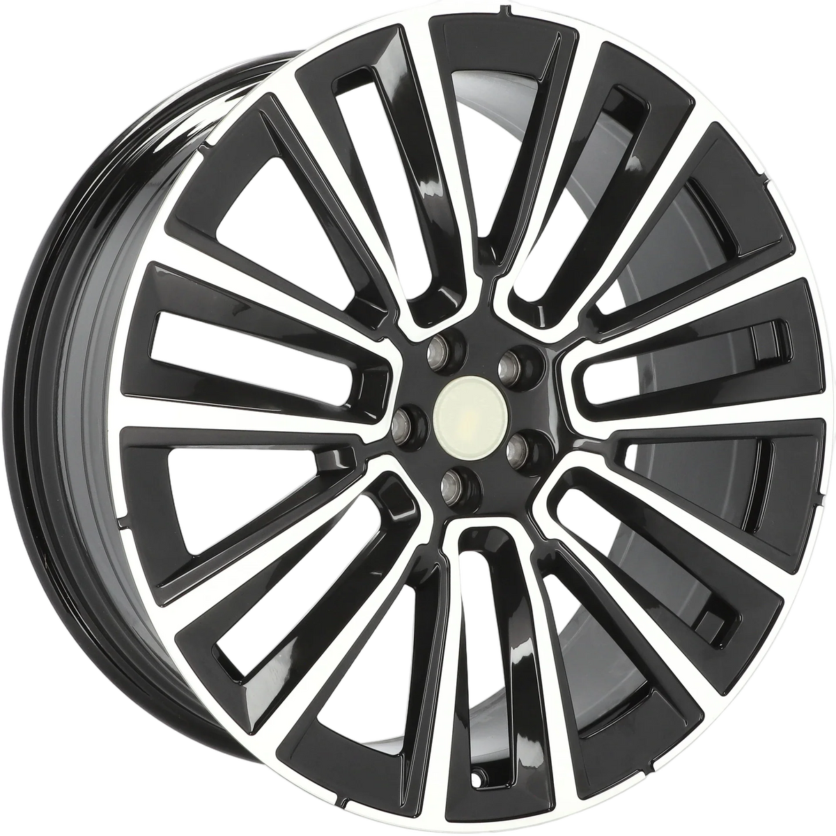 Alu kola pro Volvo YF7076 9x22 5x108 ET38.5 63.4 Black Polished | Wheelsup.cz