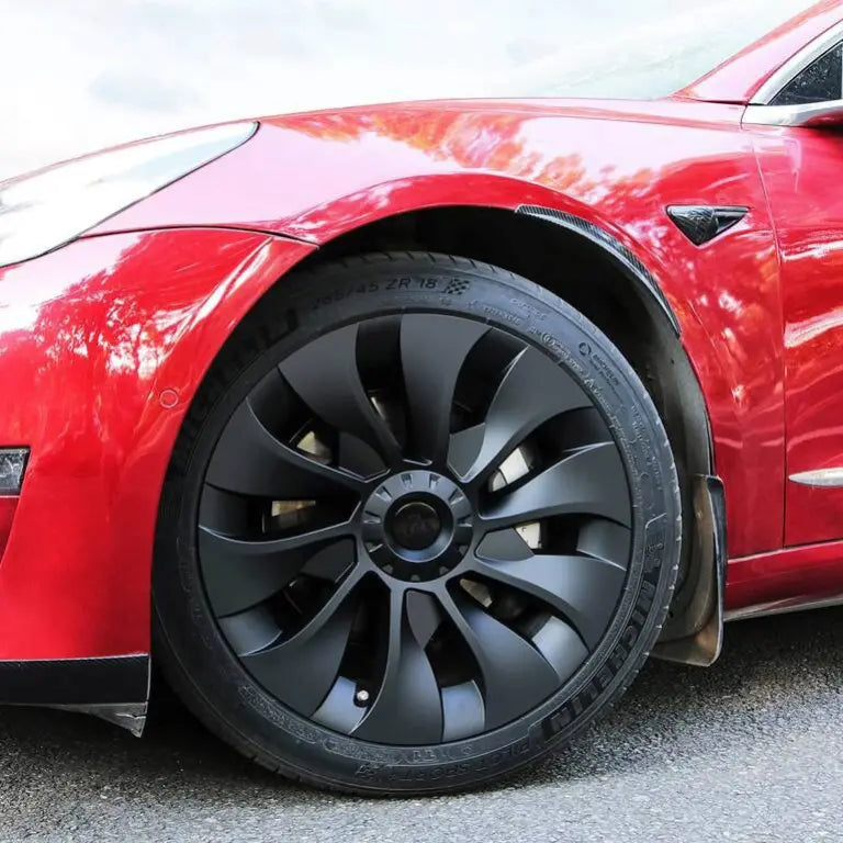 Alu kola pro Tesla YS214 8.5x18 5x114.3 ET38 64.1 Black Half Matt | Wheelsup.cz