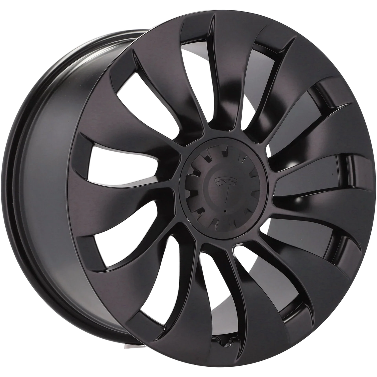 Alu kola pro Tesla YS214 9.5x20 5x114.3 ET45 64.1 Black Half Matt | Wheelsup.cz