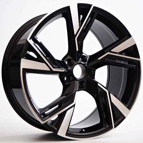 Alu disky pre Audi Abri 7.5x17 5x100 ET42 57.1 Čierna