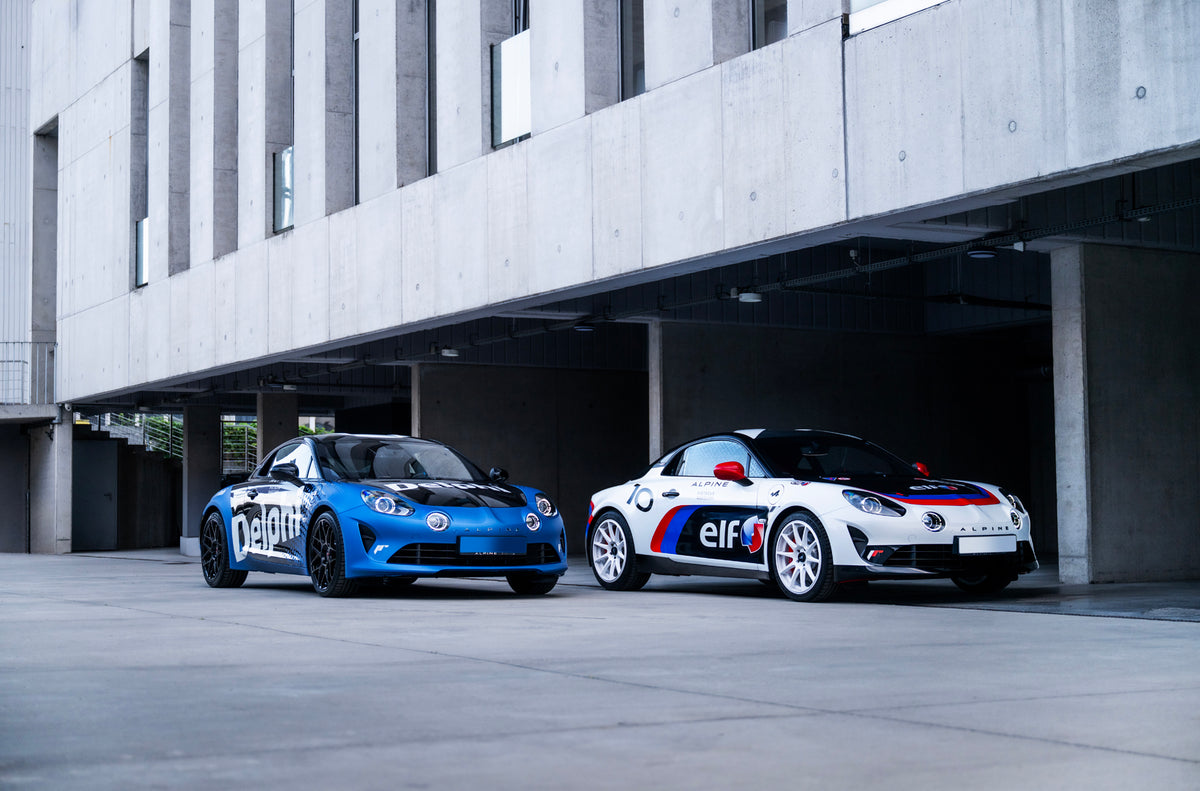 Alu kola Alpine A110S Japan Racing JR11 White
