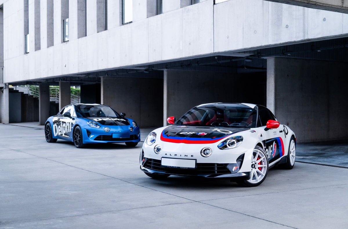 Alu kola Alpine A110S Japan Racing JR11 White