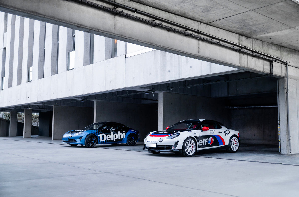 Alu kola Alpine A110S Japan Racing JR11 White