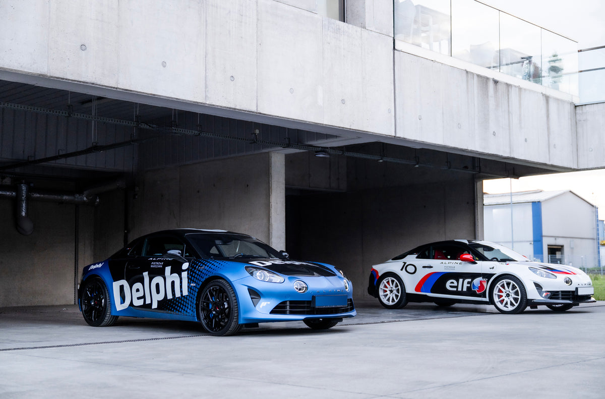 Alu kola Alpine A110S Japan Racing JR11 White