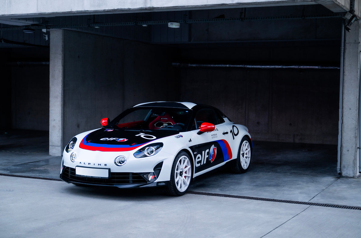 Alu kola Alpine A110S Japan Racing JR11 White