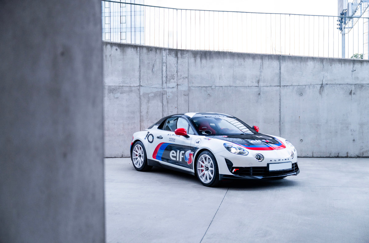 Alu kola Alpine A110S Japan Racing JR11 White