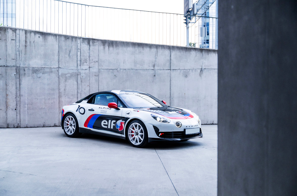 Alu kola Alpine A110S Japan Racing JR11 White